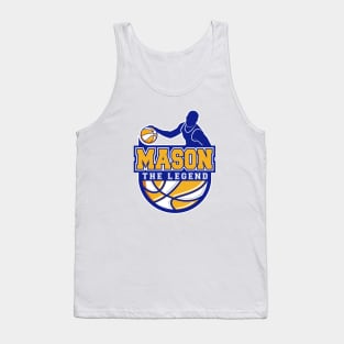 Mason The Legend Basketball Custom Player Your Name Tank Top